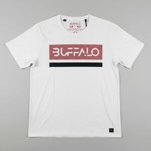 Buffalo David Bitton Men's White Graphic T Shirt BPM14050CL Size M
